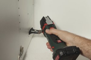 Brzeszczot HCS 65 mm Wolfcraft PRO - multiszlierki, uniwersalny z ogranicznikiem 9