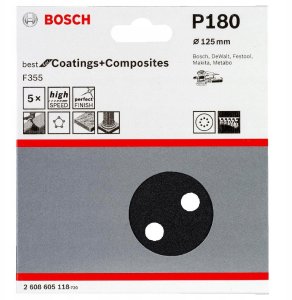 PAP. ŚCIER. BS D125 G180 5PC 4