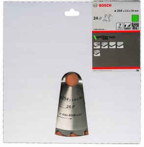 TARCZA PILARSKA OP WO B 254x30-24 4