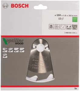 TARCZA PILARSKA OP WO H 160x20-12 2