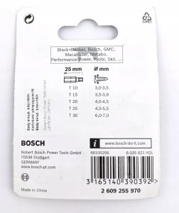 DY Zestaw bitów Torx- 5szt 4