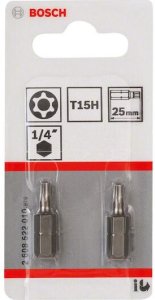 Bosch T15H Torx Sicherheits-Bit 2
