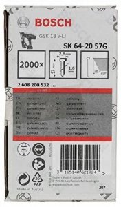 GWÓŹDŹ SK64-20 57G 1.6MM 2'000 PC 1