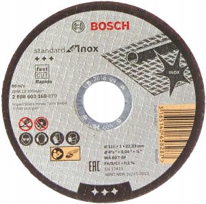Bosch Tarcza tnąca Standard for Inox 115x1,0x22,23P 15