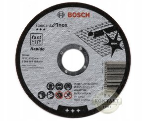 Bosch Tarcza tnąca Standard for Inox 115x1,0x22,23P 3