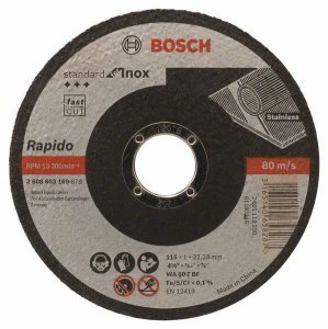 Bosch Tarcza tnąca Standard for Inox 115x1,0x22,23P 6