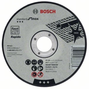 Bosch Tarcza tnąca Standard for Inox 115x1,0x22,23P 7