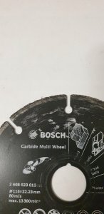 Bosch Tarcza tnąca Standard for Inox 115x1,0x22,23P 9