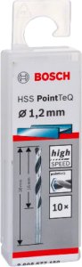 WIERT. HSS POINTTEQ 1.2MM 10PC 2