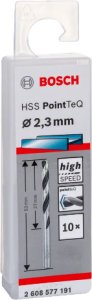 Wiertło PointTeQ 2.3mm 2