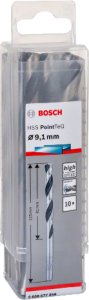 WIERT. HSS POINTTEQ  9.1MM 10PC 2