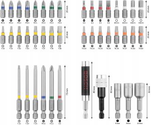 Bosch KPL. KOŃCÓWEK WKR.  Bit Set 43pc 6