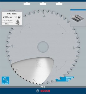 TARCZA PILARSKA ST SL B 355x25.4x66 3