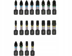 ZESTAW WIERTEŁ I BITÓW PRO Metal Set 5