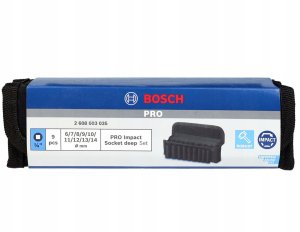 Kpl. Kluczy nasadowych 1/4" 9pc L PRO Se 8