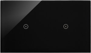 Panel dotykowy Kontakt-Simon 54 Touch DSTR211/73 dwa moduły jedno pole dotykowe jedno pole dotykowe zastygła lawa 1