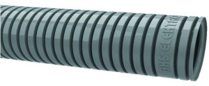 Rura elektroinstalacyjna karbowana AKS Zielonka 444034 RKGL20 FI20/14,1 PVC 320N z pilotem 50m szara 12
