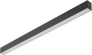 Oprawa liniowa LED GTV Luna-a LD-LUN40WNB-00-A 40W 3200lm AC220-240V 50-60Hz 100 stopni ra>80 pf>0 9 al/pc 4000K 120cm czarna 1