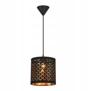 Reality Betti 332711-02 lampa wisząca zwis 1x60W E27 czarna 1