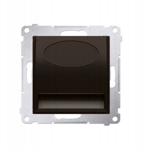 Oprawa oświetleniowa LED Kontakt-Simon Simon 54 DOSB.01/46 230 V AC 1.1 W białe neutralne 4000K brąz mat 1
