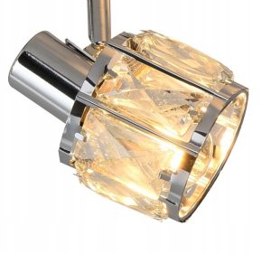 Reality Crownie 830902-06 listwa plafon lampa sufitowa spot 2x40W E14 chrom 2