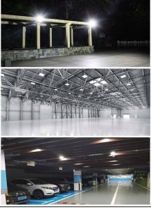 Naświetlacz ECOLIGHT2 Projektor LED Eco Light EC79887 slim 50W 4500lm 4000K IP65 czujnik ruchu czarny 3
