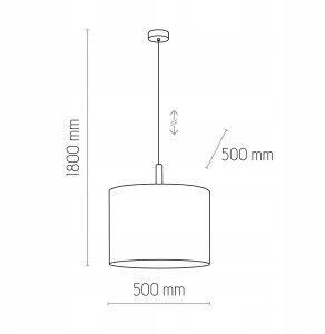 Lampa wisząca TKKRYWULT Tk Lighting Deva 6107 lampa wisząca zwis 1x15W E27 czarna/drewniana 3
