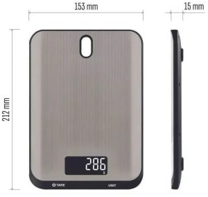 Waga kuchenna Emos EV026 srebrna 11