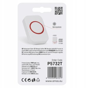 Przycisk do dzwonka Emos P5732T 5