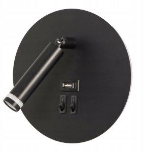 LVT Piero 1365 kinkiet lampa ścienna 1x35W G9 1x7W LED 4000K 420 lm czarny 2