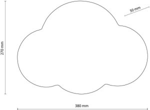 Kinkiet TK Lighting Cloud kinkiet lampa ścienna 2x6W G9 biały (4964) 6