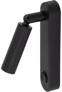Kinkiet TK Lighting Enzo kinkiet lampa ścienna 1x6W G9 czarny (6621) 2
