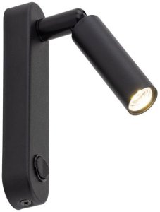 Kinkiet TK Lighting Enzo kinkiet lampa ścienna 1x6W G9 czarny (6621) 4