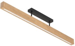 Kinkiet TK Lighting Teo 6619 plafon lampa sufitowa 1x36W LED 3000K sosna/czarny 3