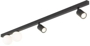 TK Lighting Vox 10002 plafon lampa sufitowa 2x10W GU10 2x6W G9 czarny/biały 3