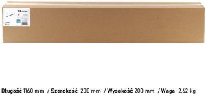 TK Lighting Vox 10002 plafon lampa sufitowa 2x10W GU10 2x6W G9 czarny/biały 7