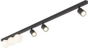 TK Lighting Vox 10003 plafon lampa sufitowa 3x10W GU10 3x6W G9 czarny/biały 4