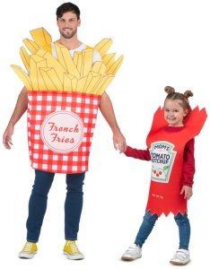 Kostium dla Dorosłych My Other Me Frytki Ketchup Jeden rozmiar 1