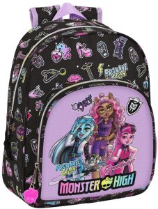 Plecak szkolny Monster High Creep Czarny 28 x 34 x 10 cm 1