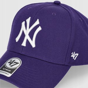 47brand 47 Brand MLB New York Yankees MVP Cap B-MVPSP17WBP-PP Fioletowe One size 5