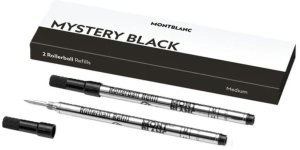 Wkład do długopisu Montblanc MISTERY BLACK Czarny 2 Sztuk 1