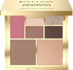 EVELINE Wonder Match Paleta do makijażu oczu i konturowania twarzy 1
