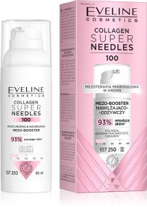 Eveline Collagen Super Needles 100 Mezo-booster nawilżająco-odżywczy 50ml 1