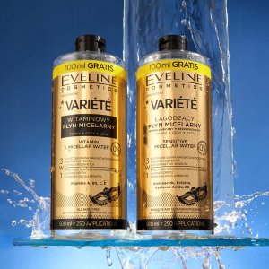 Eveline EVELINE VARIETE Płyn mincelarny łagodzący 500ml 2