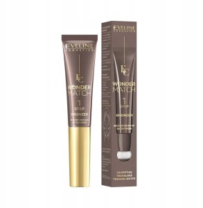 EVELINE Wonder Match Ultrakremowy Bronzer w tubce z aplikatorem - nr 01  14 ml 1