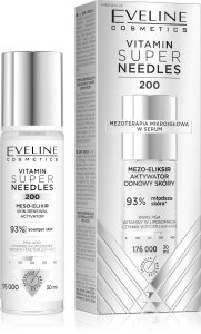 EVELINE Vitamin Super Needles 200 Mezo-eliksir aktywator odnowy skóry 30 ml 1