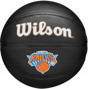 Wilson Team Tribute New York Knicks Mini Ball WZ4017610XB Czarne 3 5