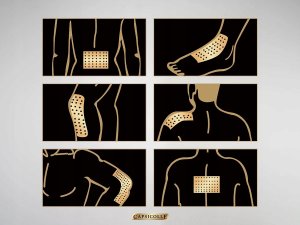 Capsicolle Plaster rozgrzewający z naturalną kapsaicyną, 12x18 cm, opakowanie 50 szt 2