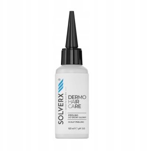 SOLVERX Dermo Hair Peeling do skóry głowy Kwasowo-enzymatyczny 125 ml 1