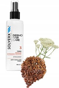 SOLVERX Dermo Hair Tonik przeciw wypadaniu włosów Sfinganiny 100 ml 2